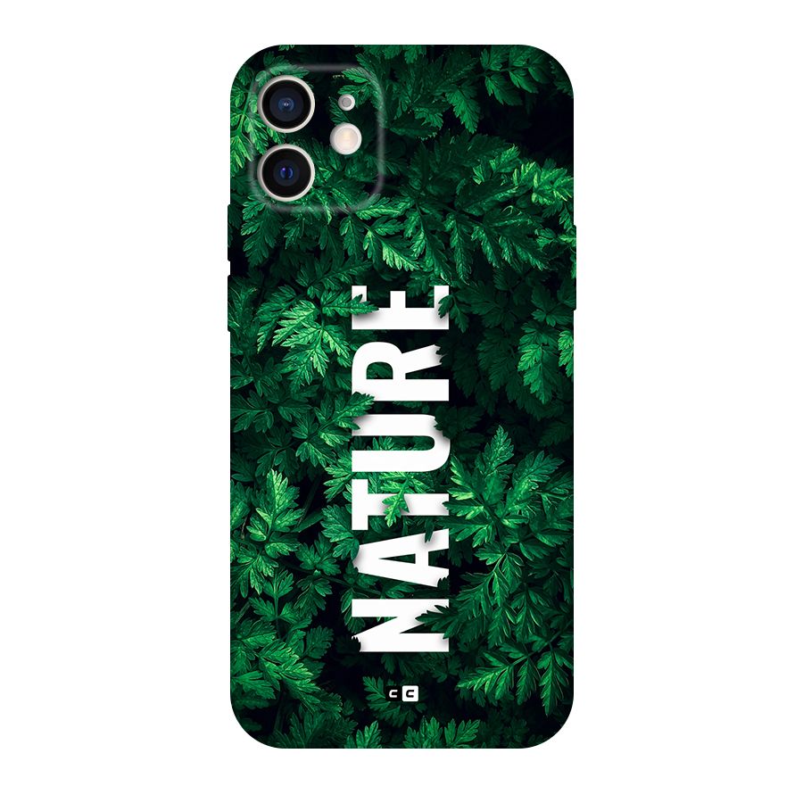 Nature Leaves Back Case for iPhone 12
