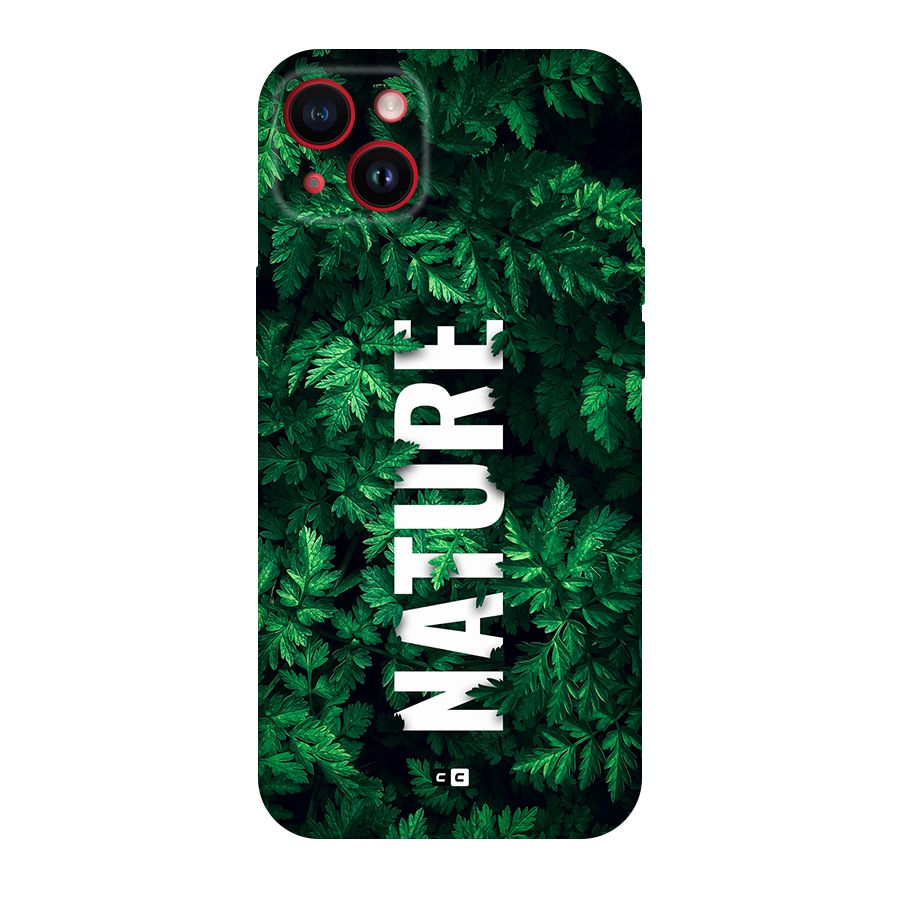 Nature Leaves Back Case for iPhone 14 Plus