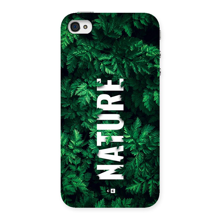 Nature Leaves Back Case for iPhone 4 4s