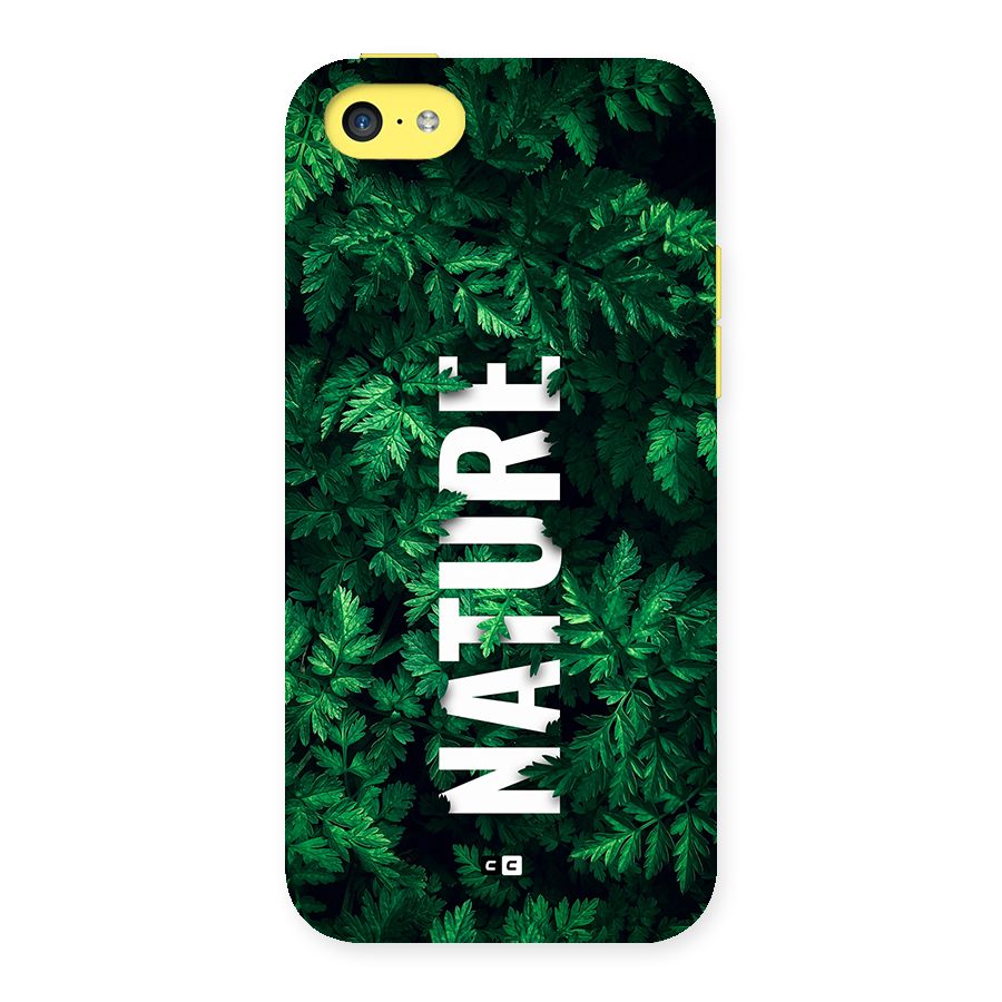 Nature Leaves Back Case for iPhone 5C