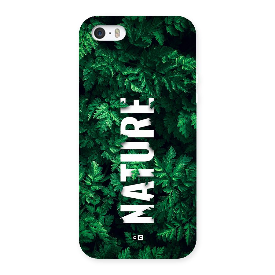 Nature Leaves Back Case for iPhone SE 2016