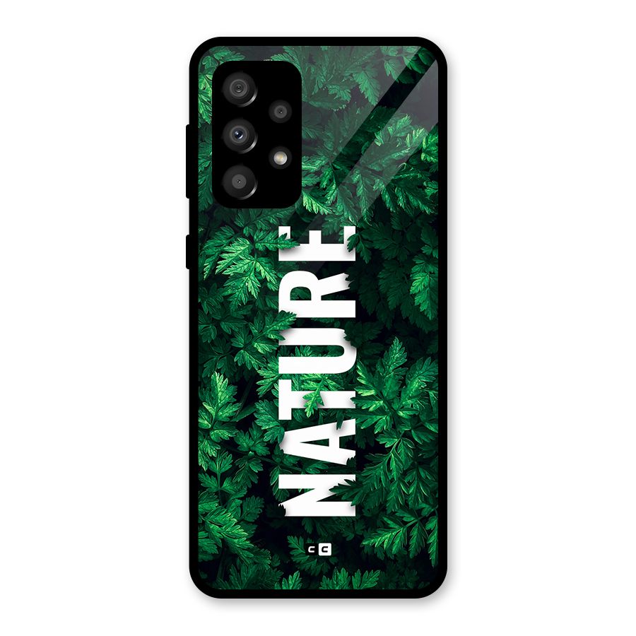 Nature Leaves Glass Back Case for Galaxy A32