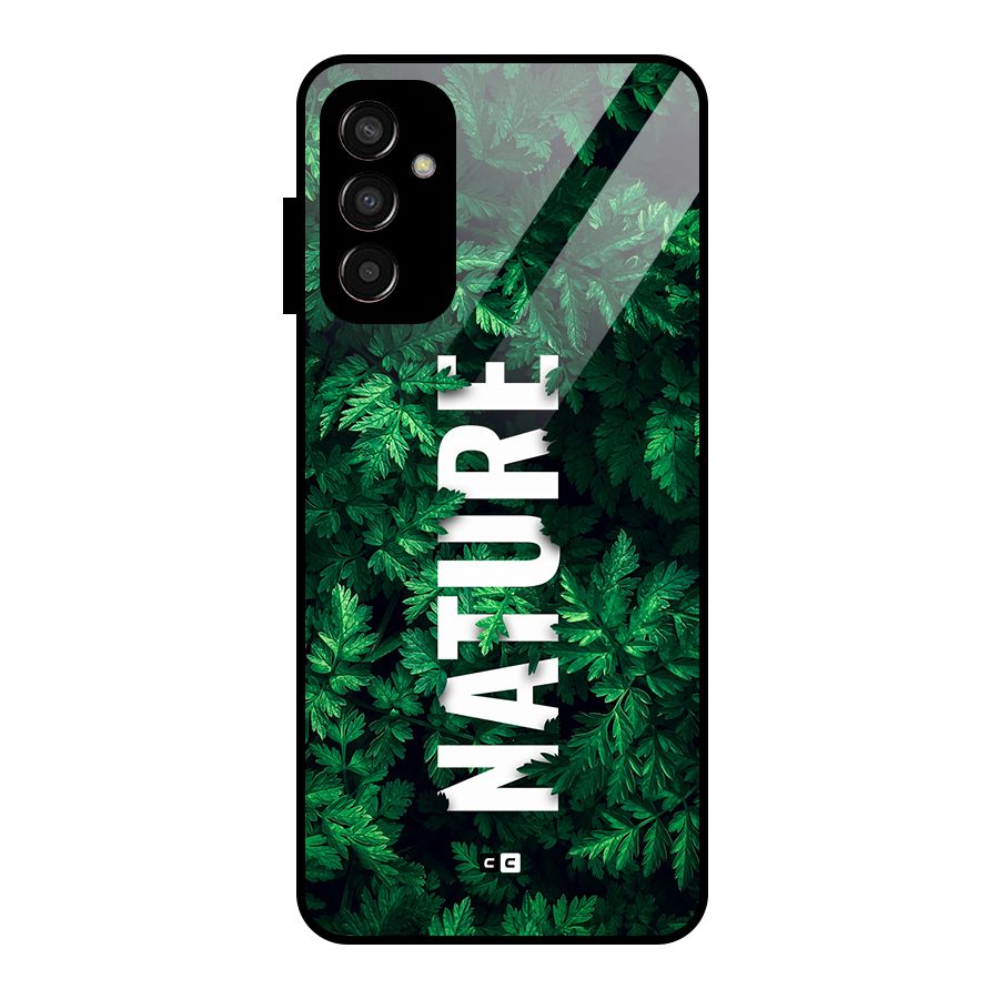 Nature Leaves Glass Back Case for Galaxy F13