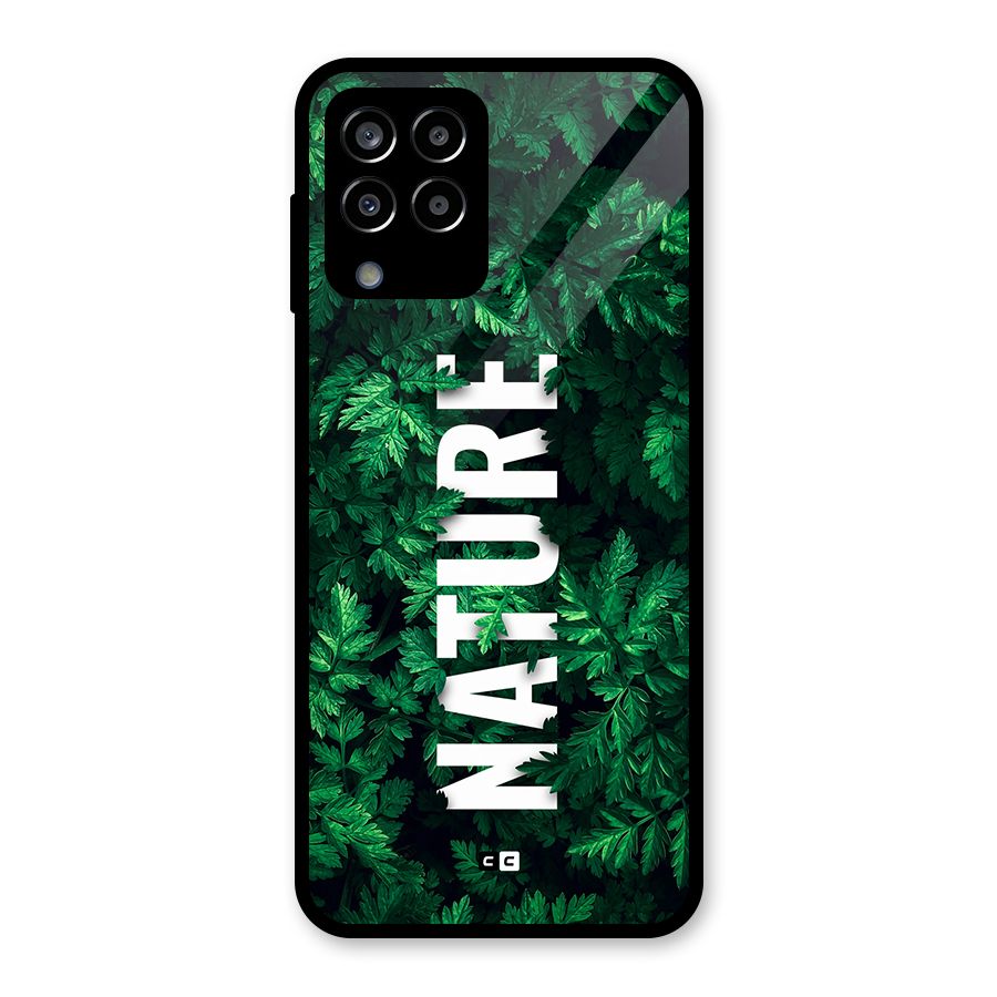 Nature Leaves Glass Back Case for Galaxy M33