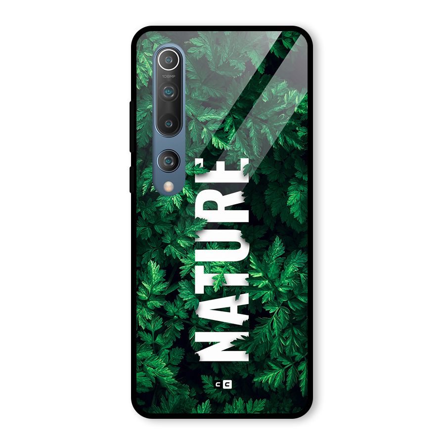 Nature Leaves Glass Back Case for Mi 10