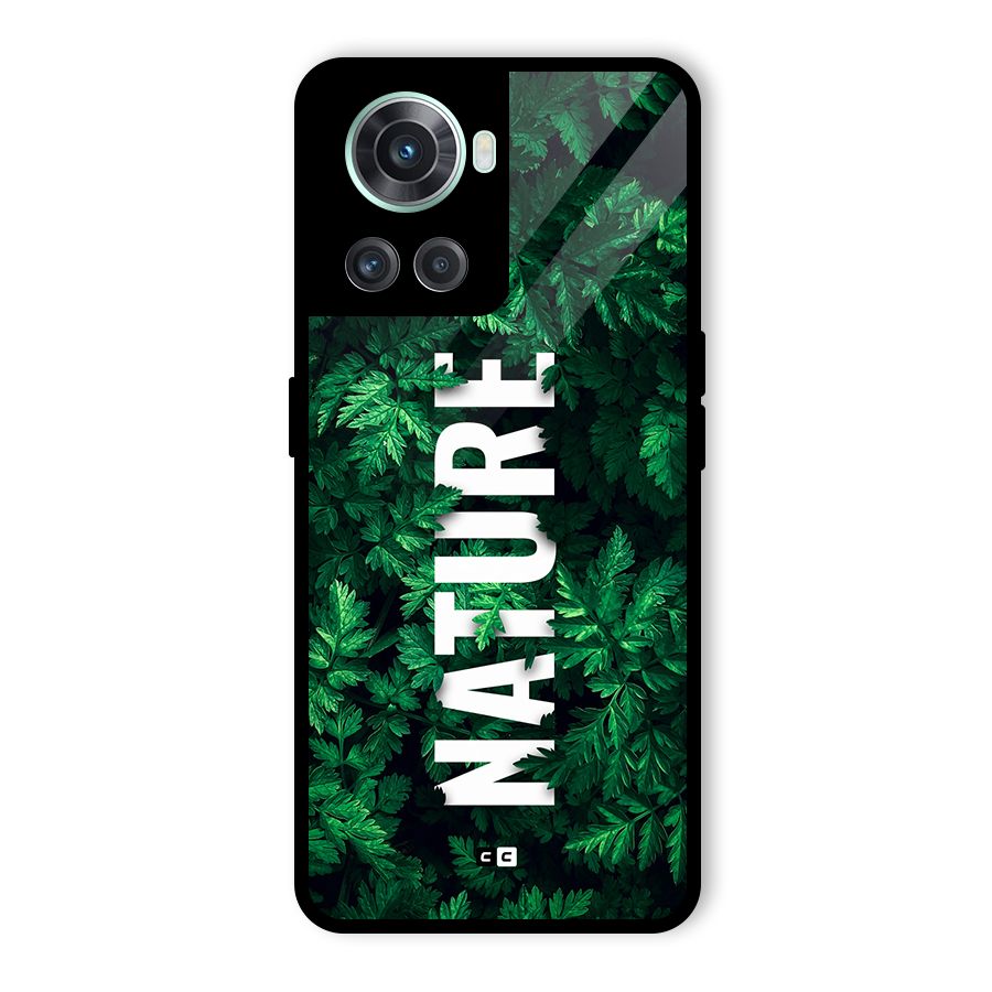 Nature Leaves Glass Back Case for OnePlus 10R