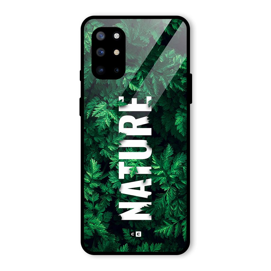 Nature Leaves Glass Back Case for OnePlus 8T
