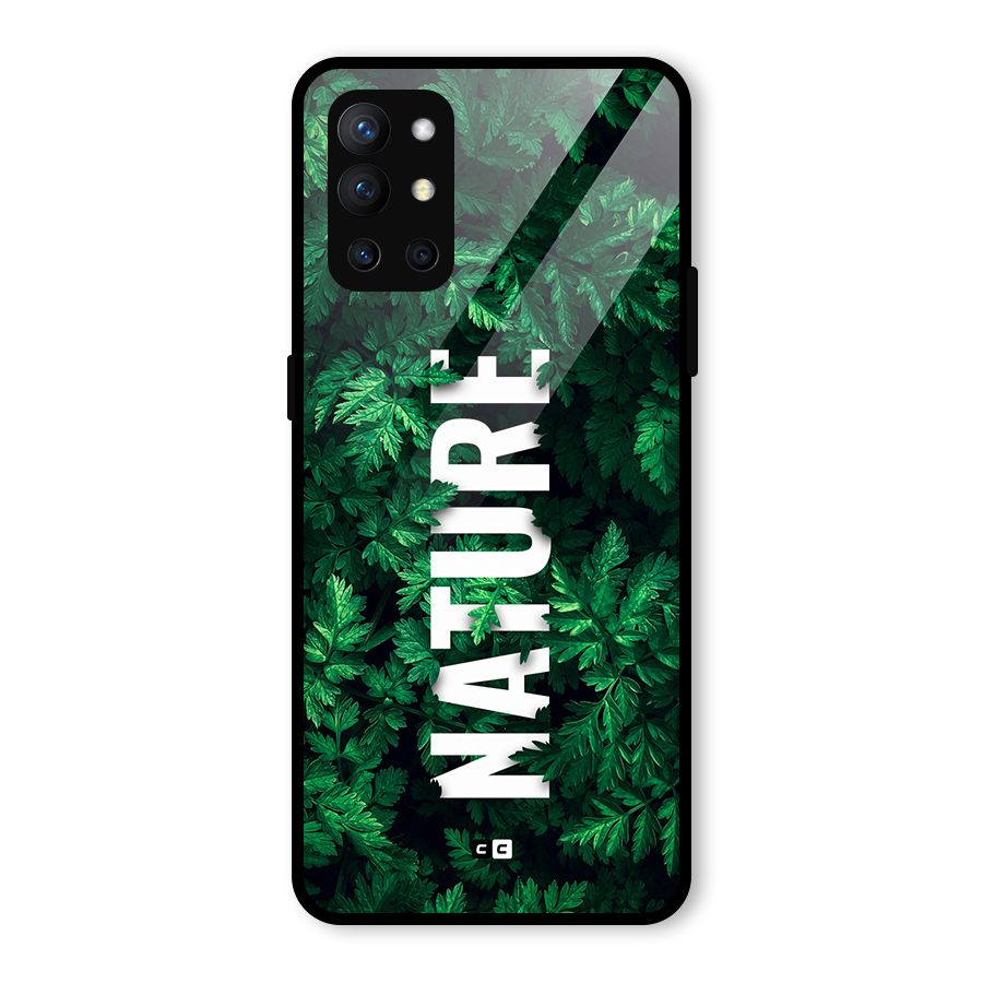 Nature Leaves Glass Back Case for OnePlus 9R