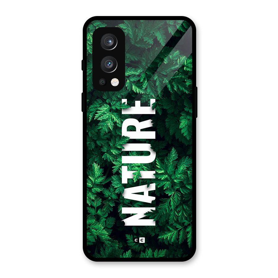 Nature Leaves Glass Back Case for OnePlus Nord 2 5G