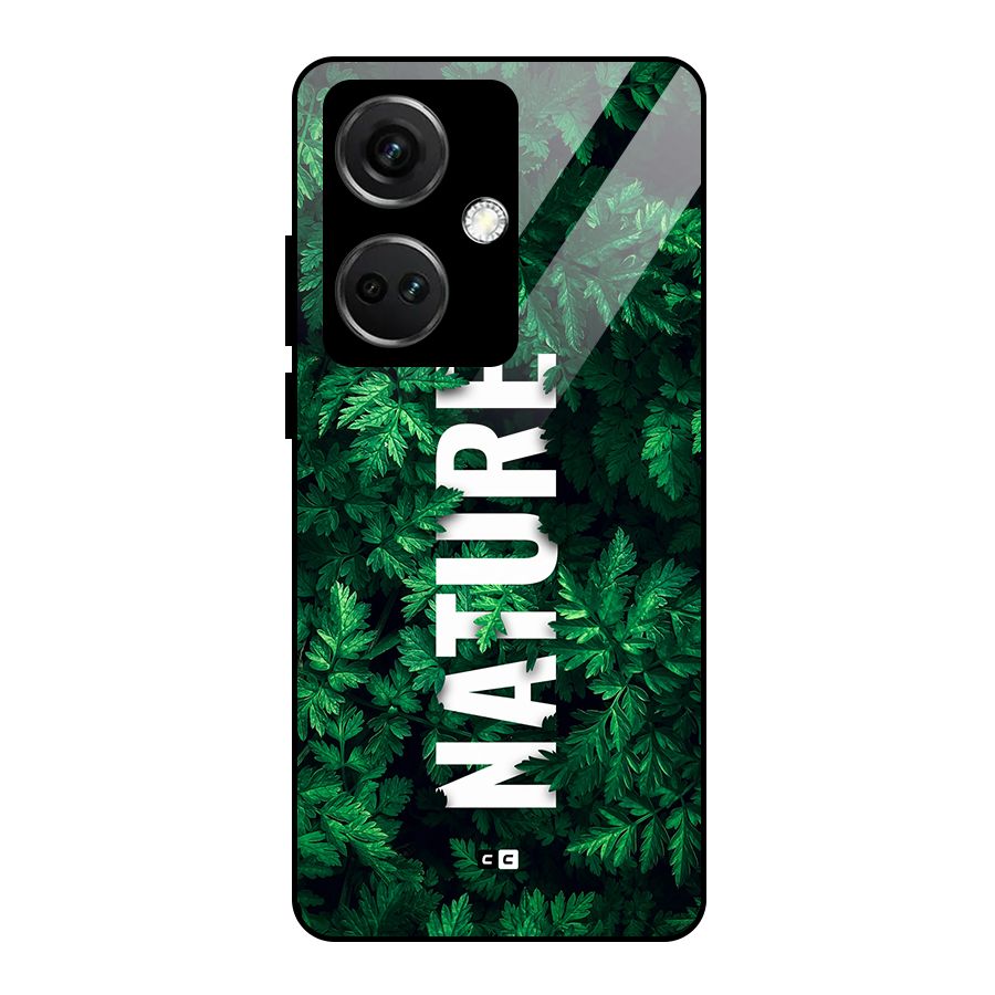 Nature Leaves Glass Back Case for OnePlus Nord CE 3 5G