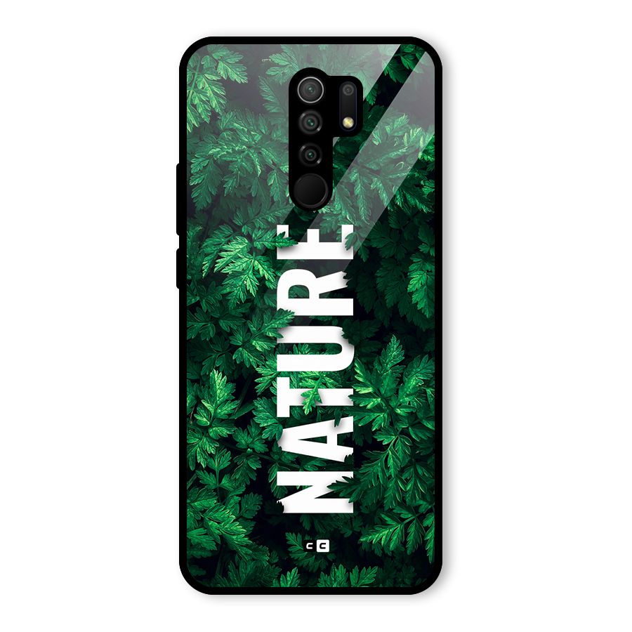 Nature Leaves Glass Back Case for Poco M2