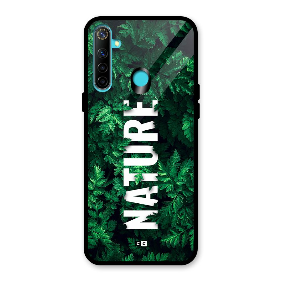 Nature Leaves Glass Back Case for Realme 5