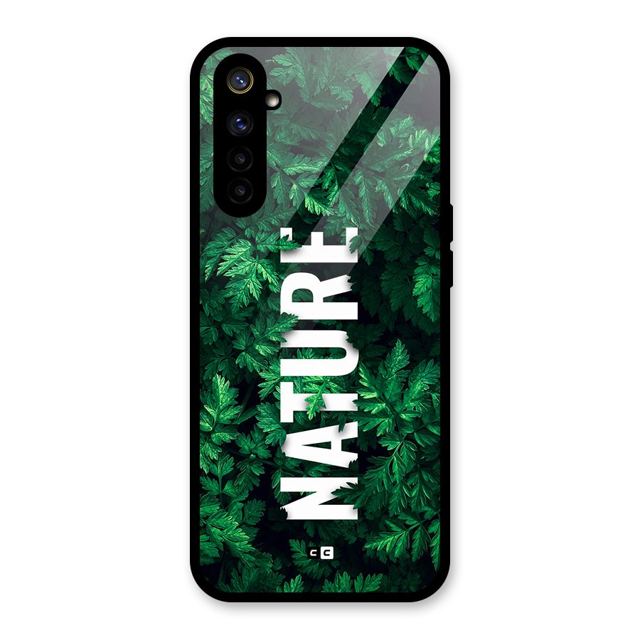 Nature Leaves Glass Back Case for Realme 6