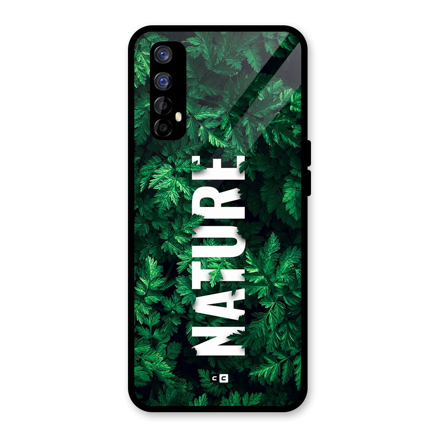 Nature Leaves Glass Back Case for Realme 7
