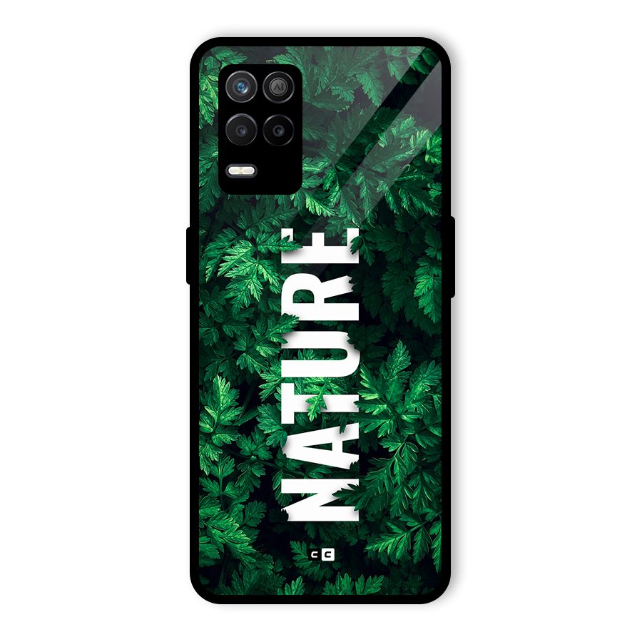 Nature Leaves Glass Back Case for Realme 8 5G