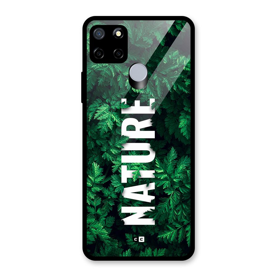 Nature Leaves Glass Back Case for Realme C12