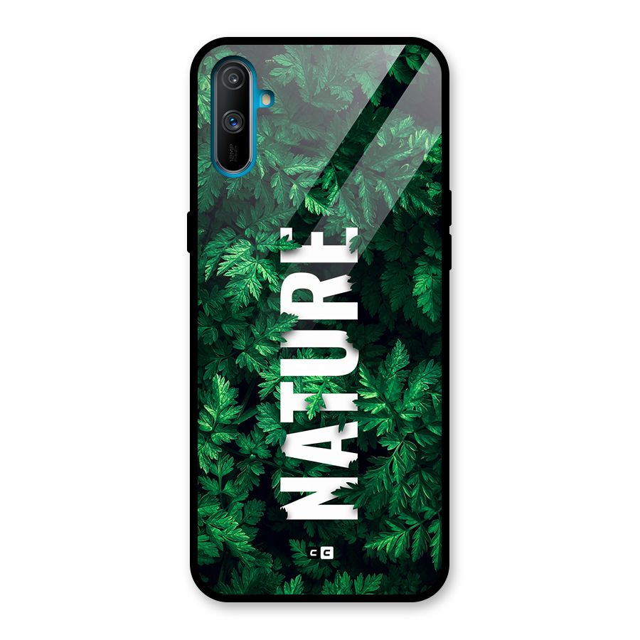 Nature Leaves Glass Back Case for Realme C3