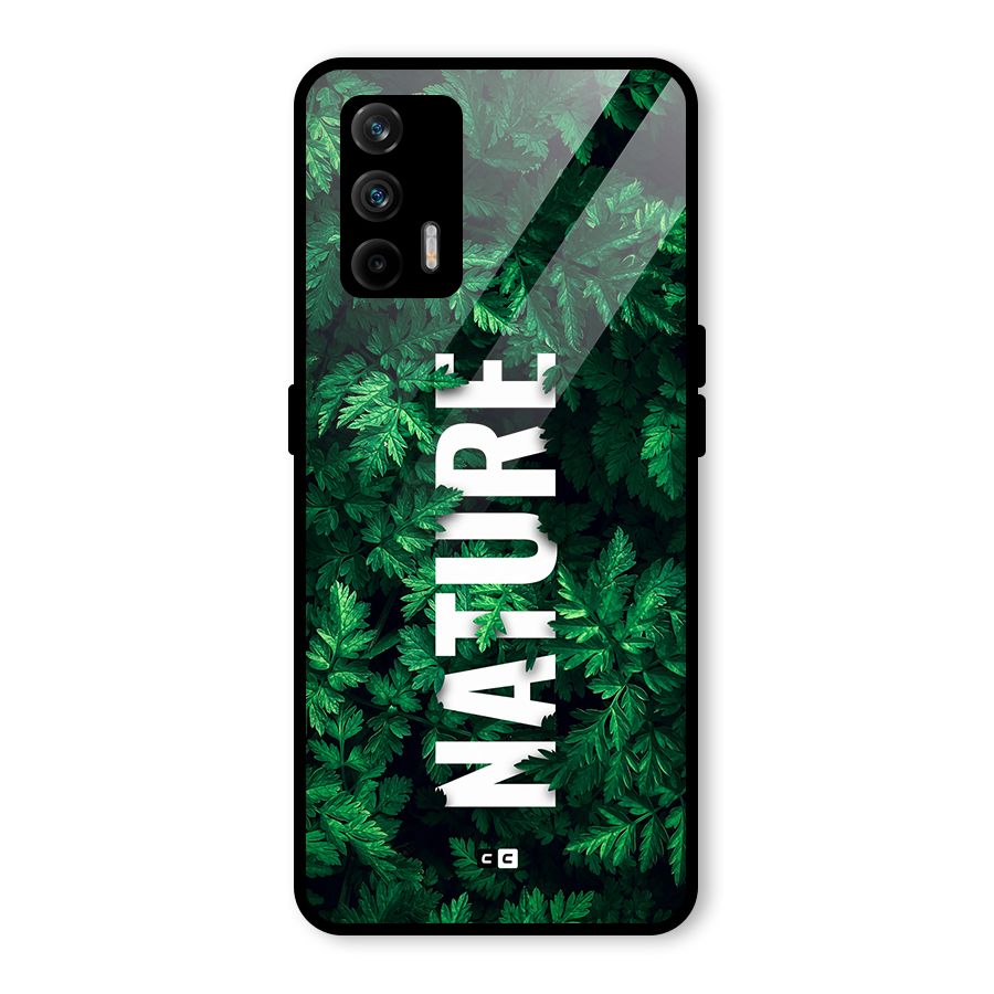 Nature Leaves Glass Back Case for Realme GT 5G