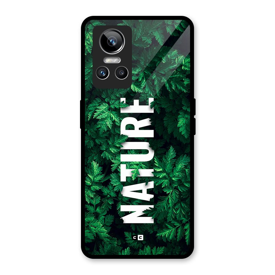 Nature Leaves Glass Back Case for Realme GT Neo 3