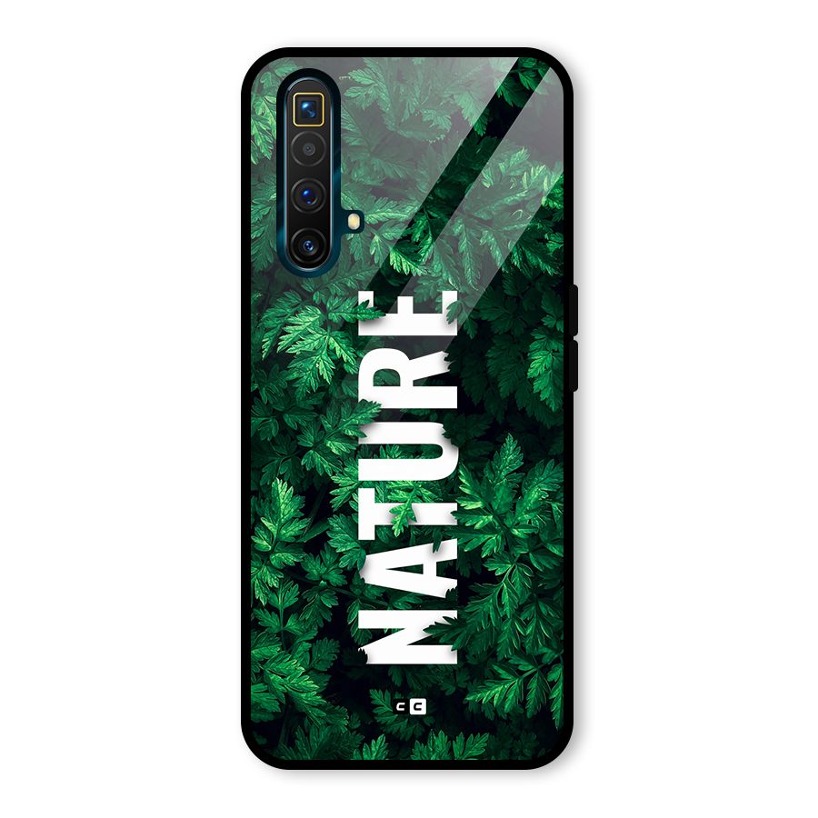 Nature Leaves Glass Back Case for Realme X3
