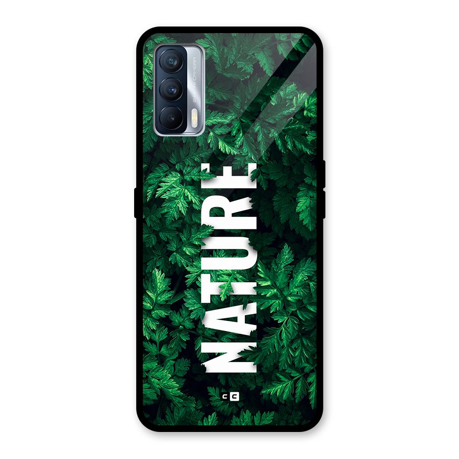 Nature Leaves Glass Back Case for Realme X7