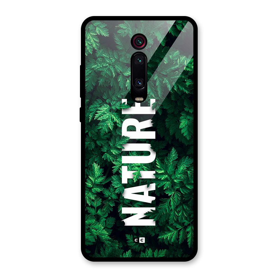 Nature Leaves Glass Back Case for Redmi K20