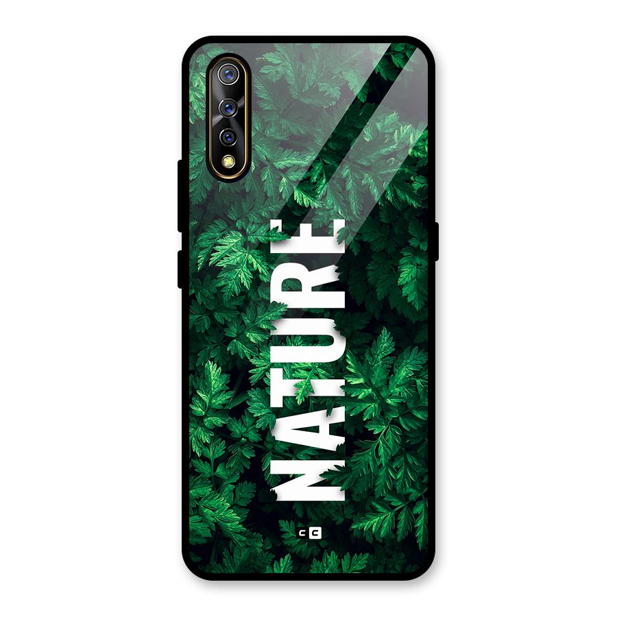 Nature Leaves Glass Back Case for Vivo S1