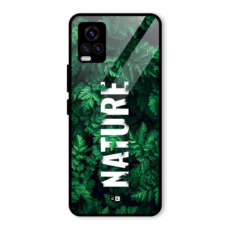 Nature Leaves Glass Back Case for Vivo V20