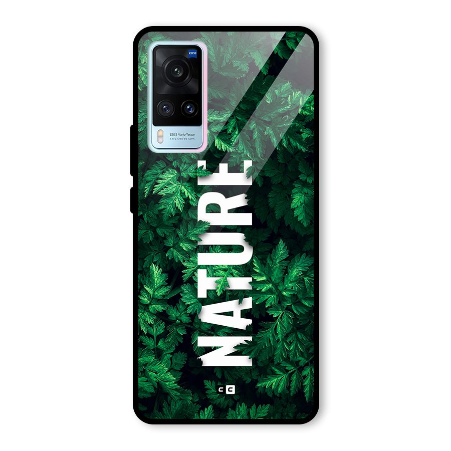 Nature Leaves Glass Back Case for Vivo X60