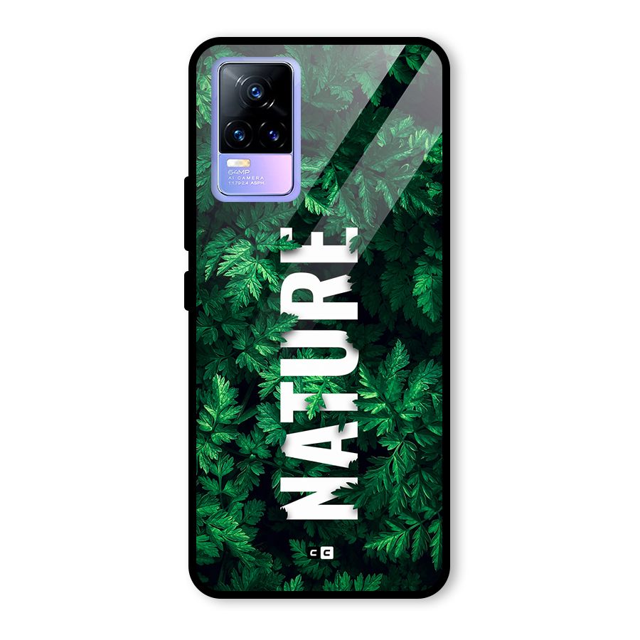 Nature Leaves Glass Back Case for Vivo Y73