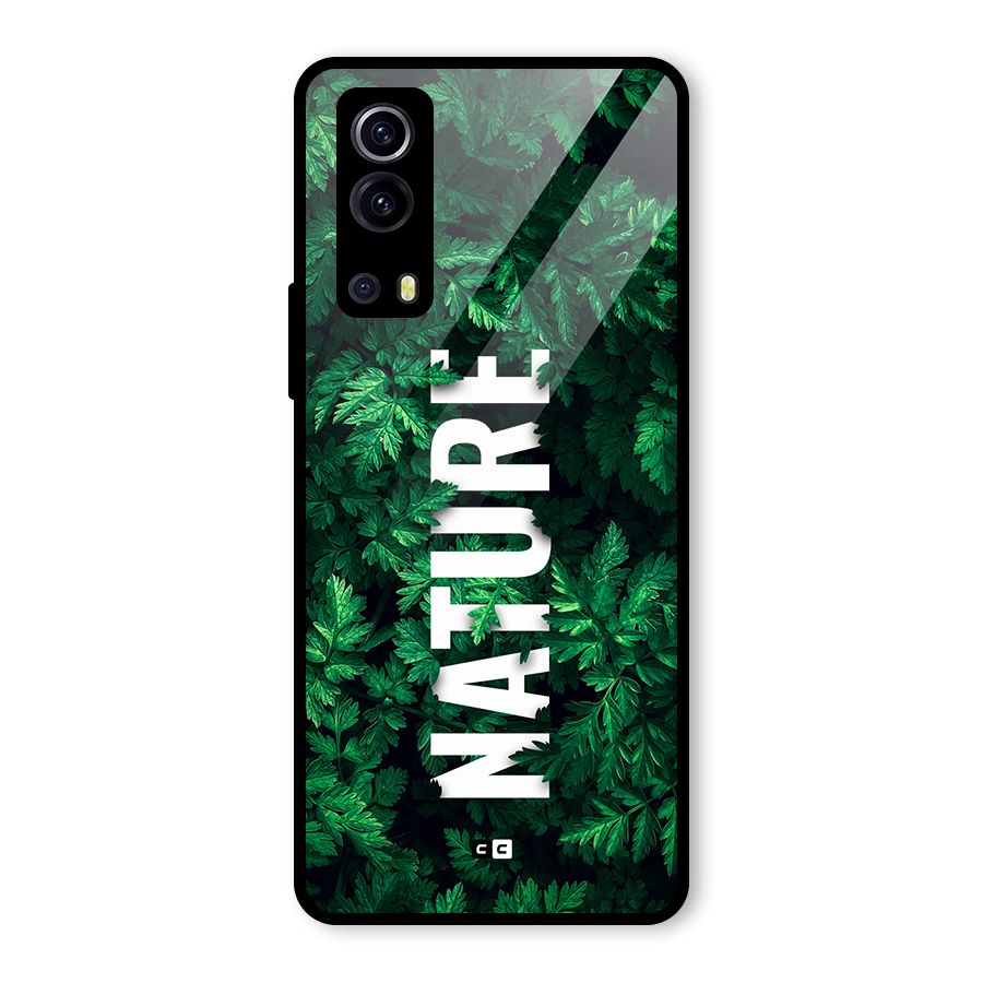 Nature Leaves Glass Back Case for Vivo iQOO Z3