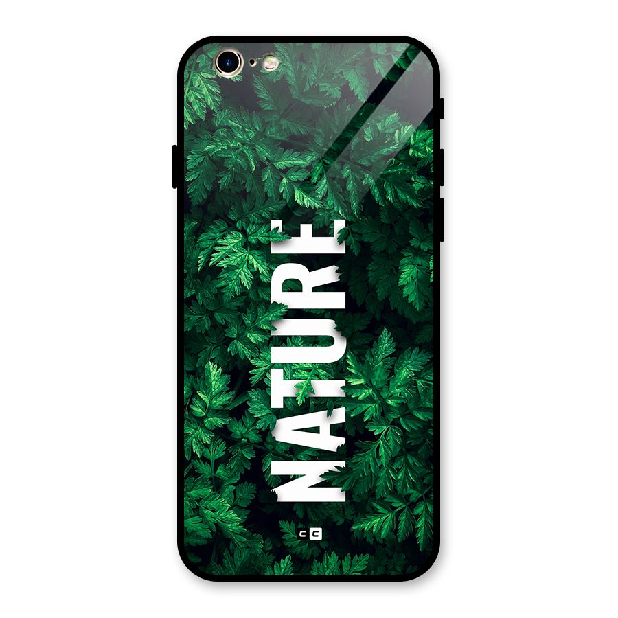 Nature Leaves Glass Back Case for iPhone 6 6S