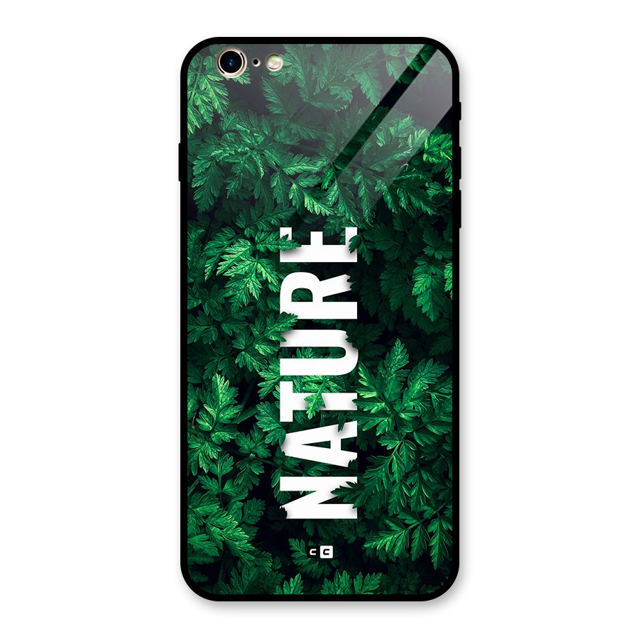 Nature Leaves Glass Back Case for iPhone 6 Plus 6S Plus