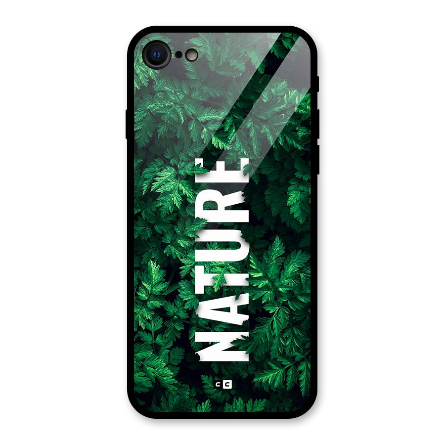 Nature Leaves Glass Back Case for iPhone 7