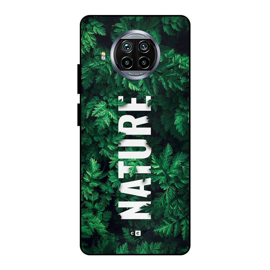 Nature Leaves Metal Back Case for Mi 10i