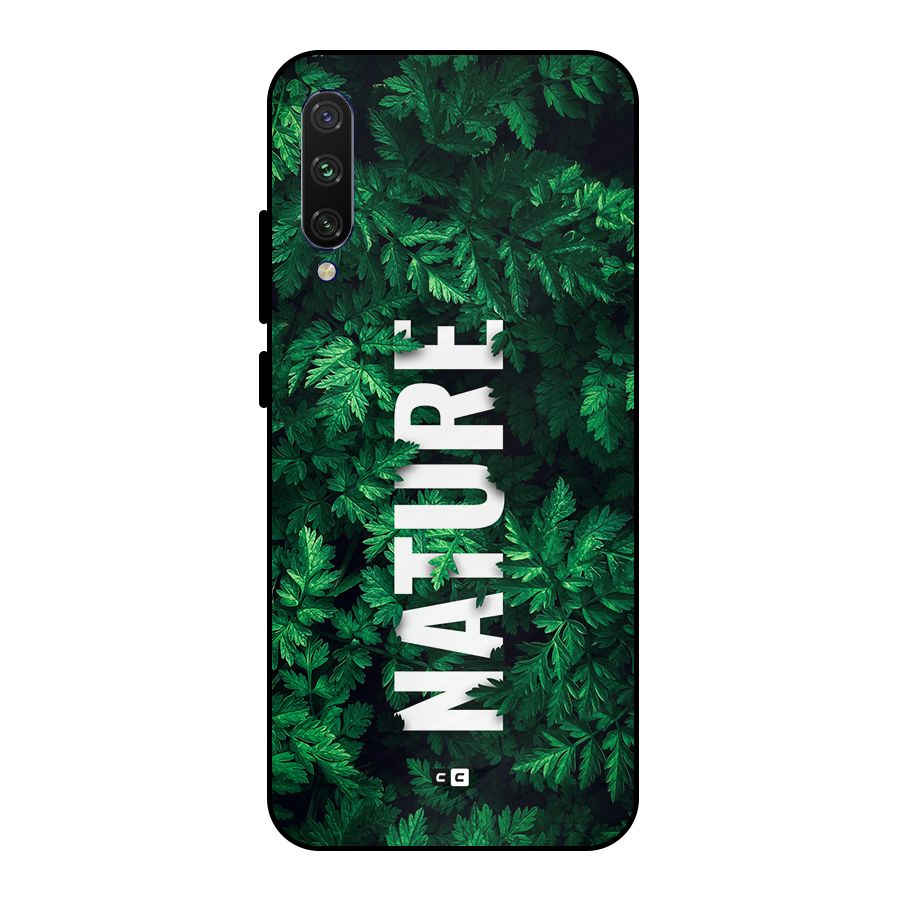 Nature Leaves Metal Back Case for Mi A3