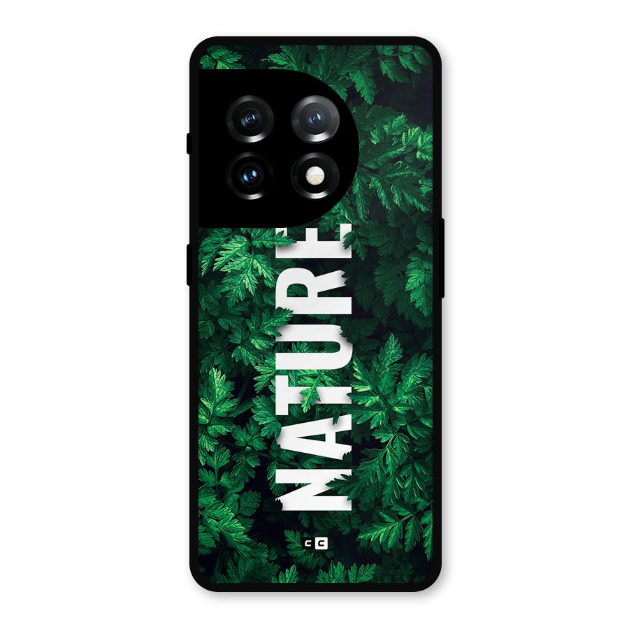 Nature Leaves Metal Back Case for OnePlus 11