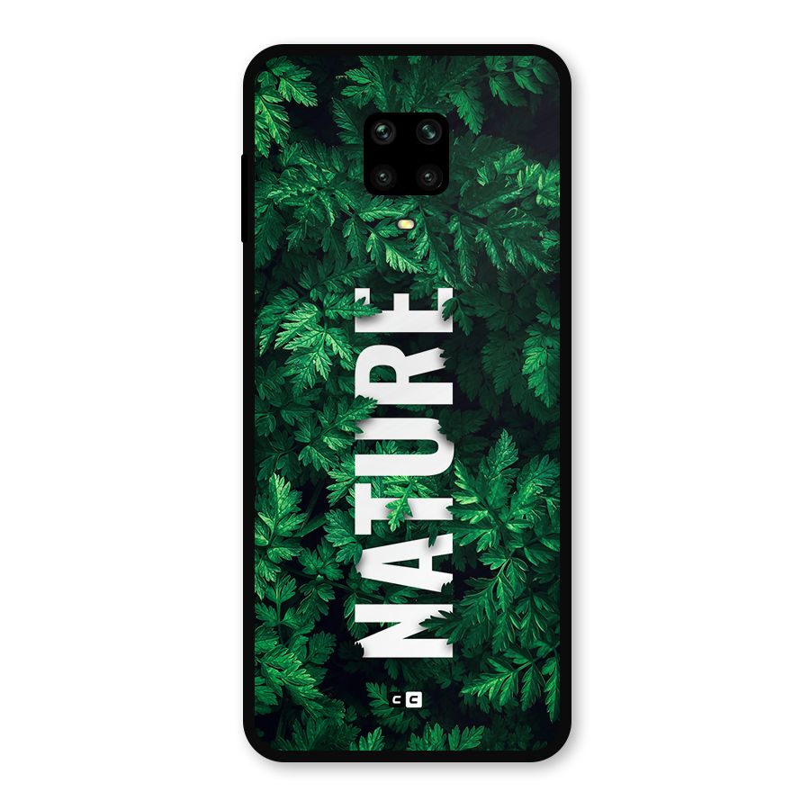 Nature Leaves Metal Back Case for Poco M2