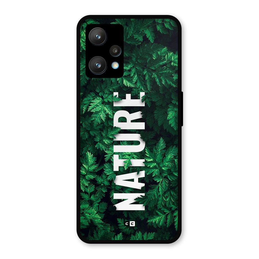 Nature Leaves Metal Back Case for Realme 9 Pro Plus 5G