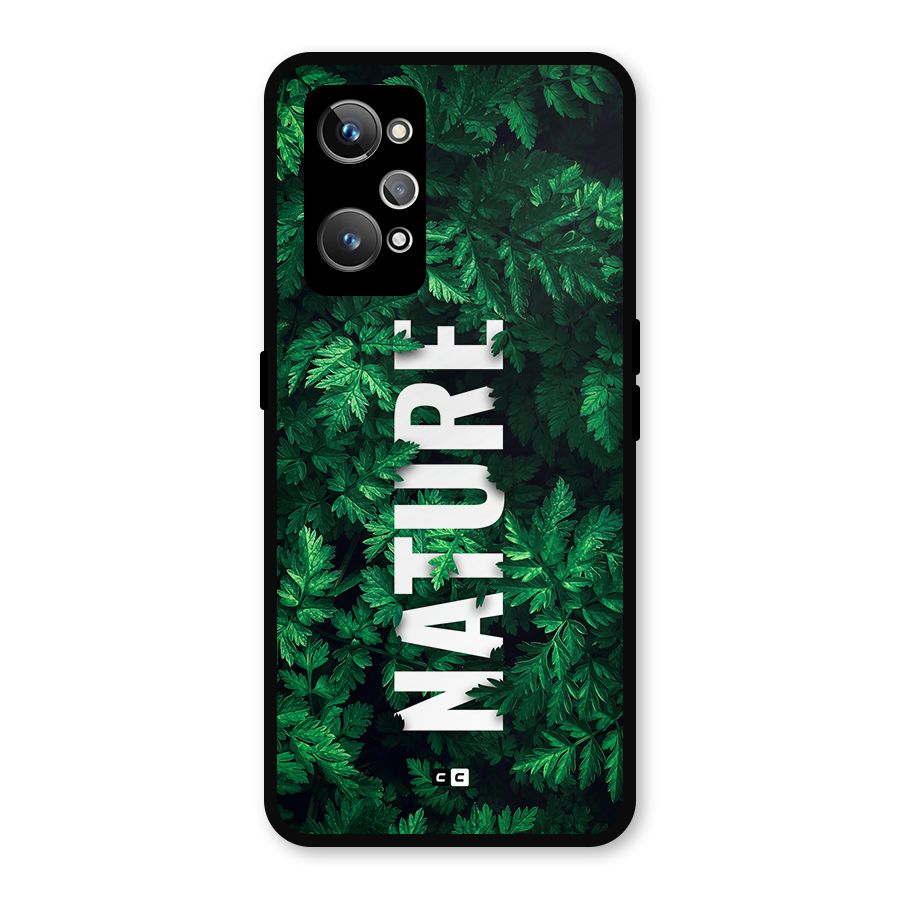 Nature Leaves Metal Back Case for Realme GT Neo2