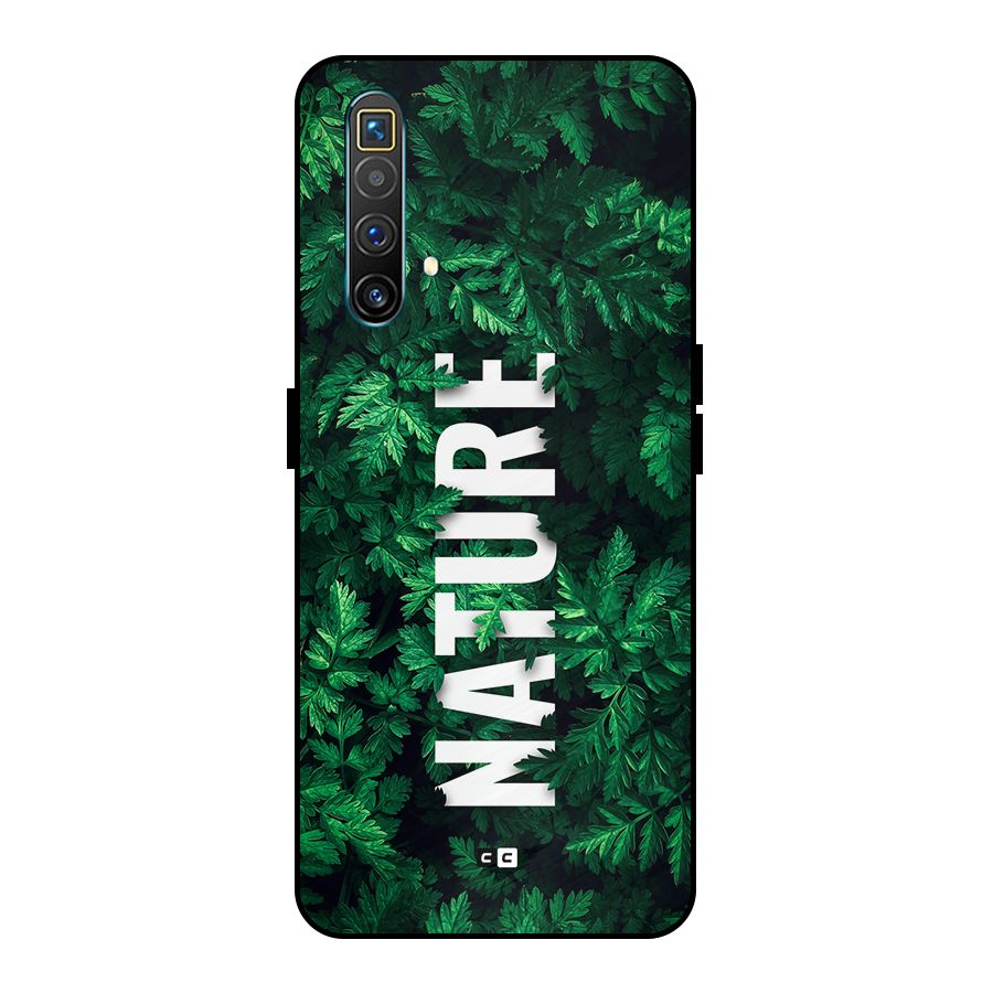 Nature Leaves Metal Back Case for Realme X3