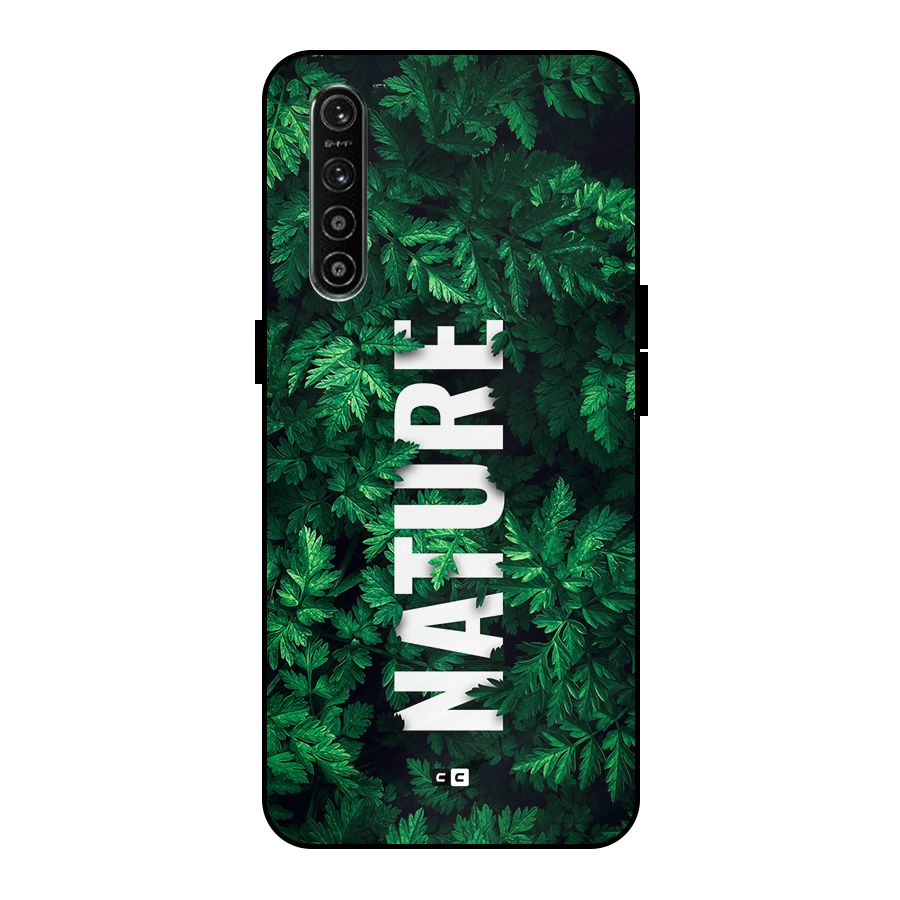 Nature Leaves Metal Back Case for Realme XT