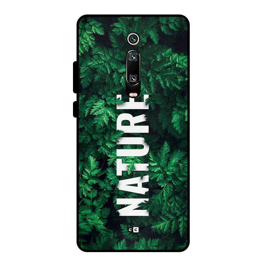 Nature Leaves Metal Back Case for Redmi K20