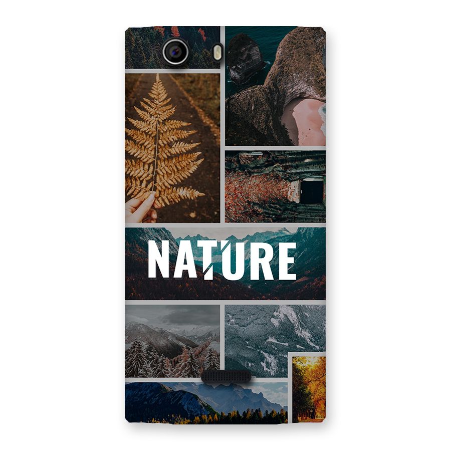 Nature Travel Back Case for Canvas Nitro 2 E311