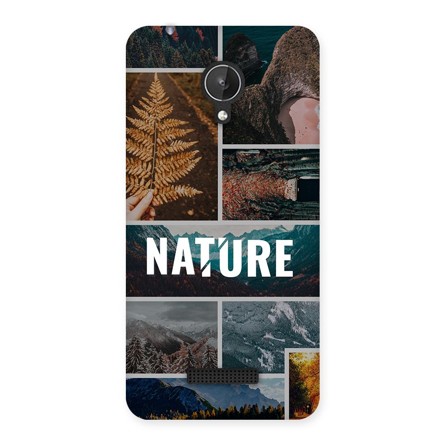Nature Travel Back Case for Canvas Spark Q380