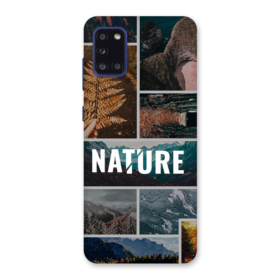 Nature Travel Back Case for Galaxy A31