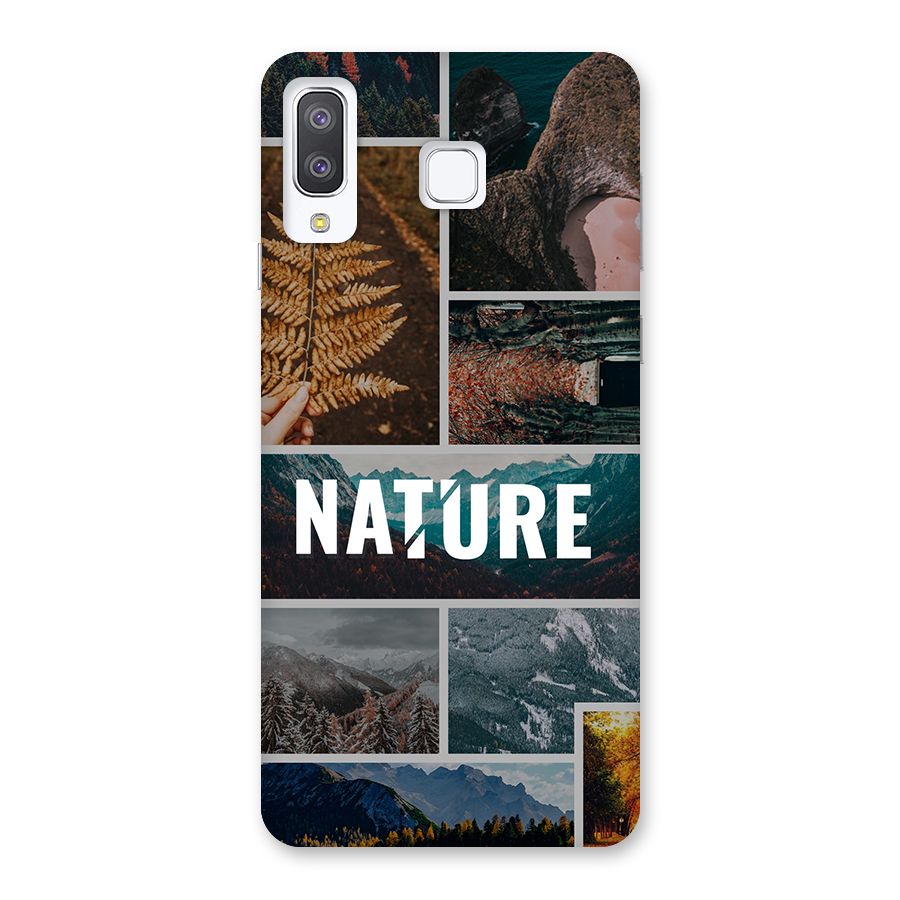 Nature Travel Back Case for Galaxy A8 Star