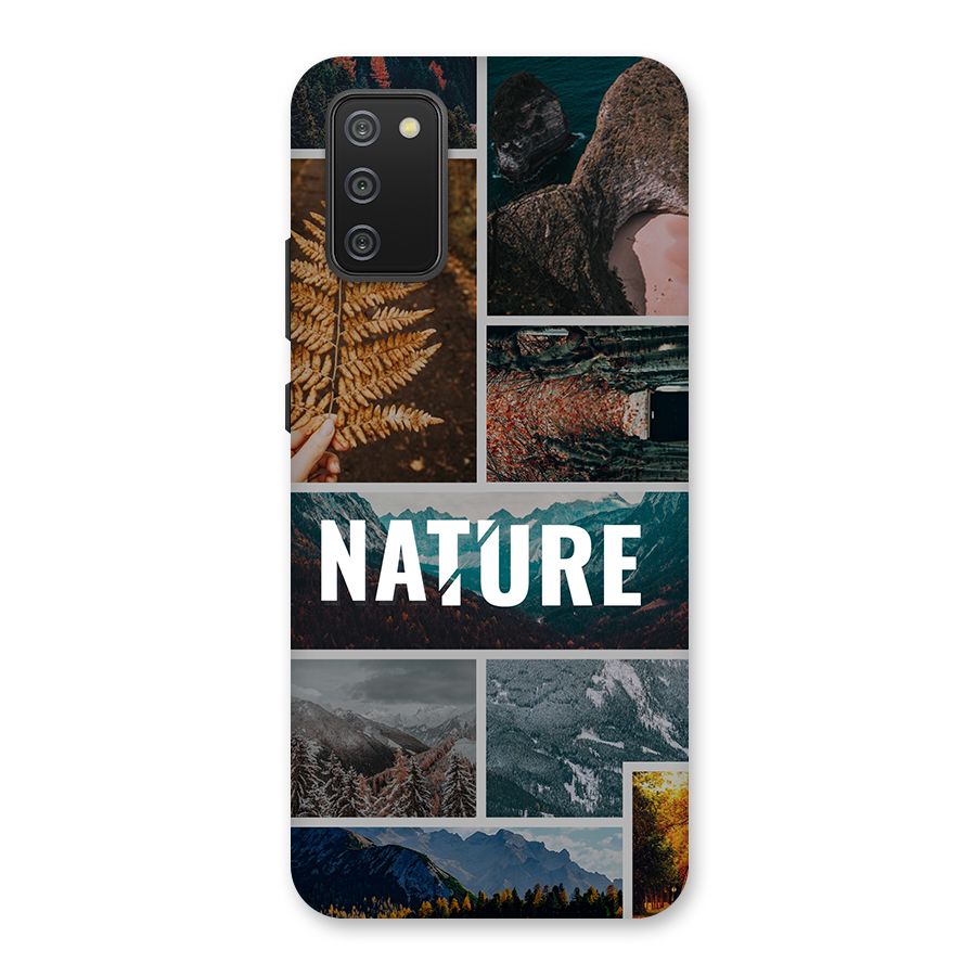 Nature Travel Back Case for Galaxy F02s