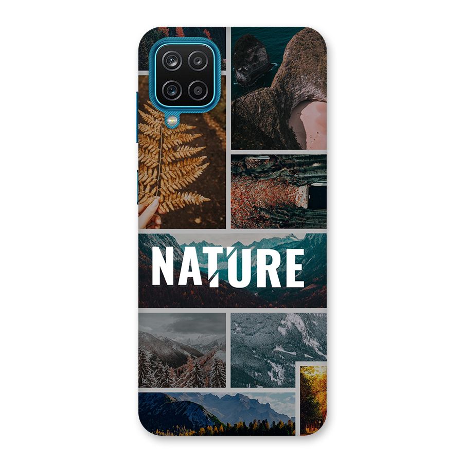 Nature Travel Back Case for Galaxy M12