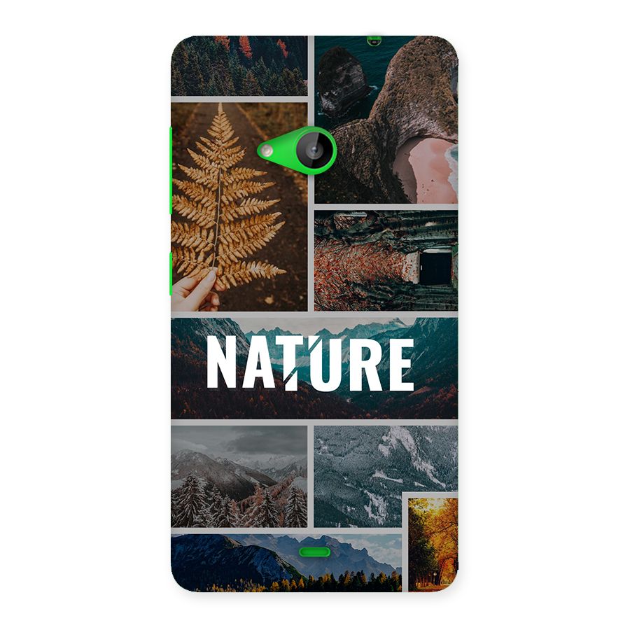 Nature Travel Back Case for Lumia 535